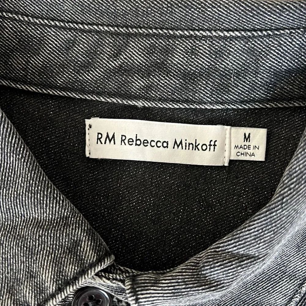 Rebecca Minkoff Women’s Oversized Denim Jean Jacket - Picture 10 of 10